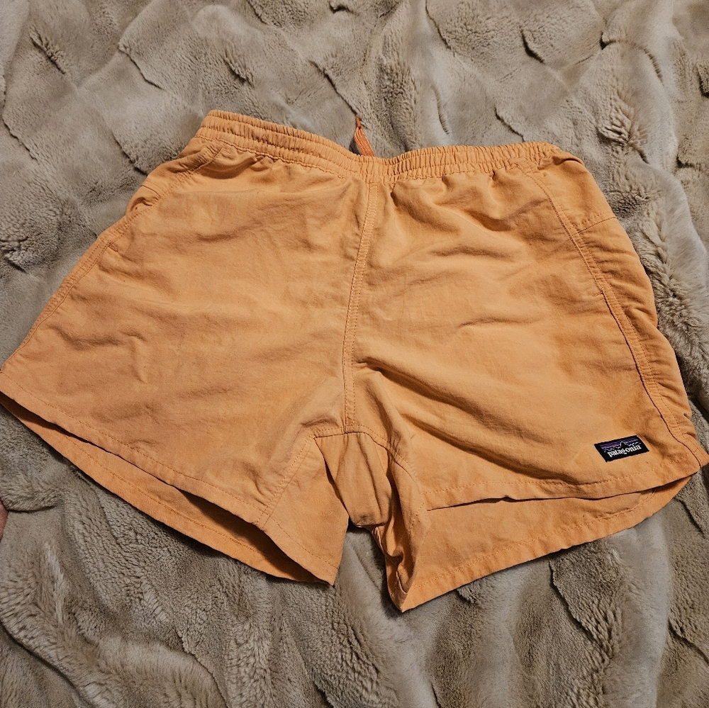 Patagonia Orange Shorts